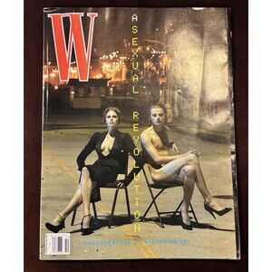 W Magazine, September, 2004 Titled “Asexual Revolution “ Provocative Tyra Banks